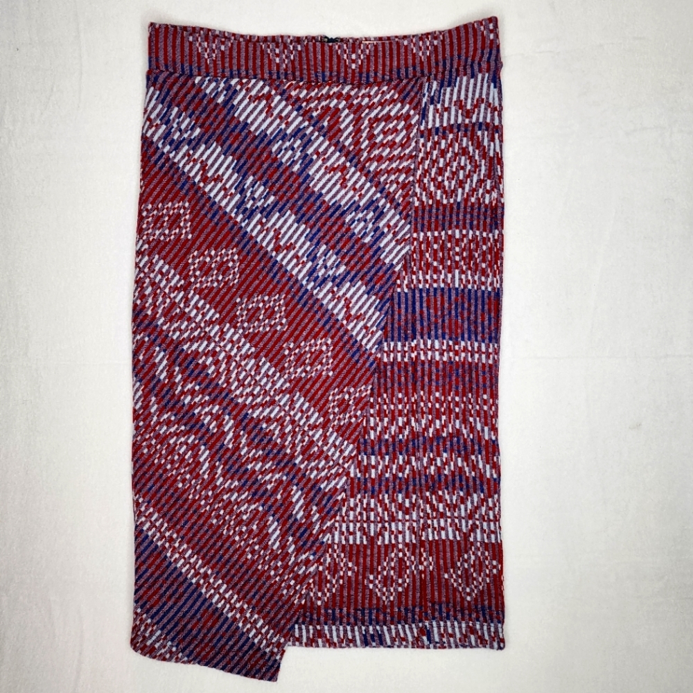 NWT Maeve Anthropologie Carolina Knit Pencil Skirt Abstract Motif Medium $98